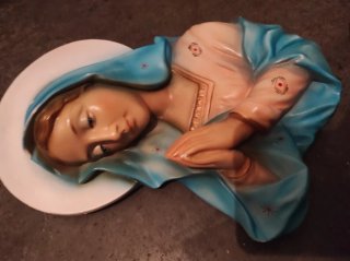 Virgen para pared y colgar