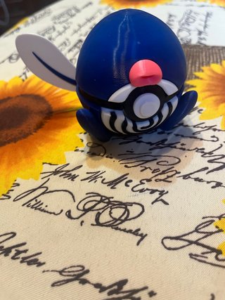 Poliwag Pokeball 3D