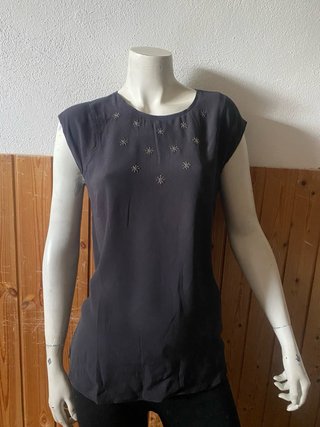 Blusa s.Oliver nera con stelle