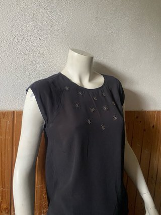 Blusa s.Oliver nera con stelle