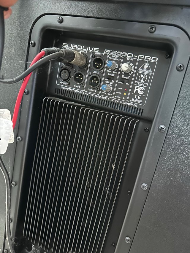 Equipo Sonido Akiyama Autoamplificado