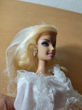 Barbie. Abito da sposa con velo. Rif. 162