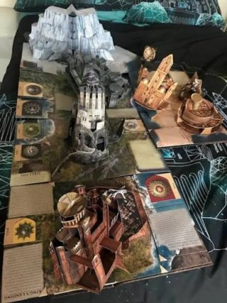 Guía 3D Juego de Tronos Desplegable