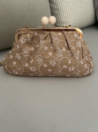 Bolso Vintage TURBOBAGS Beige/Marrón Nuevo