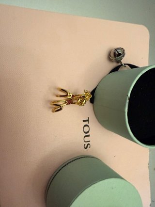 Conjunto Tous Oro y Rosa