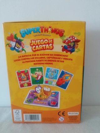 Juego de Cartas Superthings Rivals of Kaboom