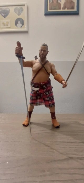 Action Figure Guerriero Scozzese
