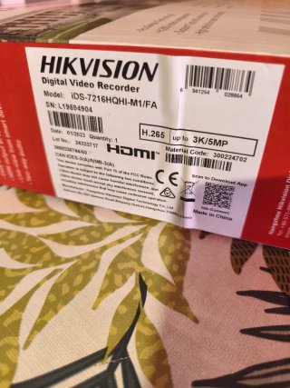 Hikvision DVR7200 AcuSense 16CH iDS-7216HQHI-M1/FA