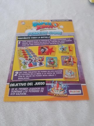 Superzings Powers Game 4 años