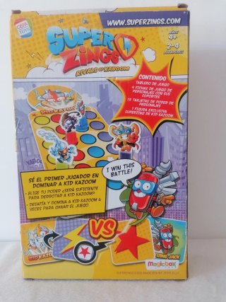 Superzings Powers Game 4 años