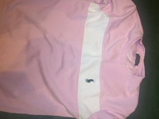 Conjunto Polo Ralph Lauren rosa y blanco