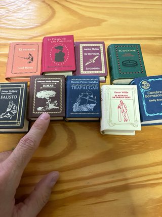 Colección mini joyas literatura