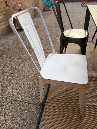 6 Sillas Vintage Metálicas