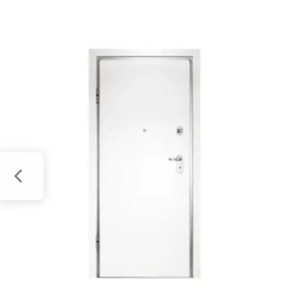 Puerta Acorazada Blanca-Sapelly Lisa. Abre derecha