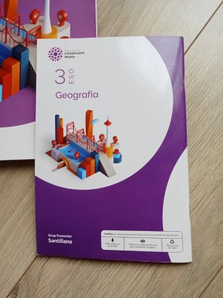 2 Llibres: GEOGRAFIA 3 ESO CONSTRUINT MONS+Diari a