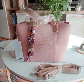 Ocasión! Coqueto bolso Amalia con pañuelo