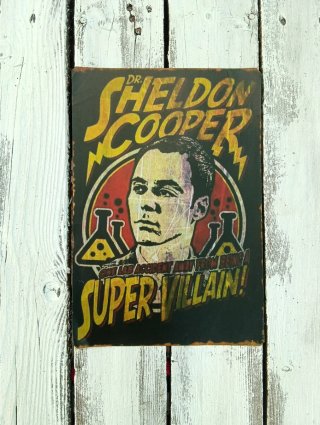 Piatto rustico Big Bang Theory Dr. Sheldon Cooper