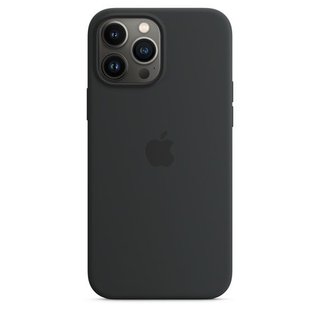 Cover iPhone 13 Pro Max in Silicone Nero Notte