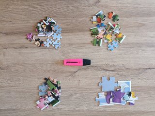 4 Puzzles Disney de Mickey Mouse y sus amigos