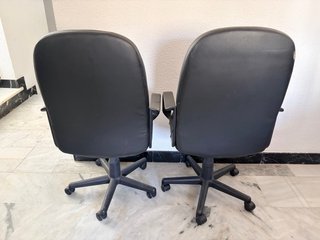 Sillas de oficina giratorias con ruedas