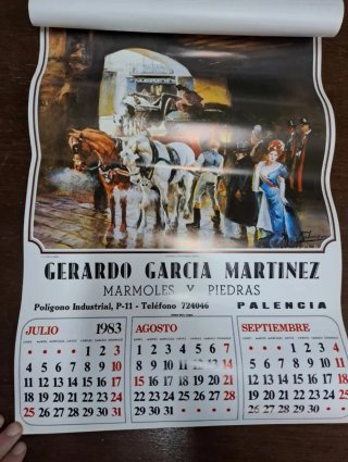 Lote 3 calendari antichi