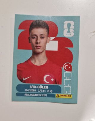 Cromo Arda Güler Real Madrid FIFA 23