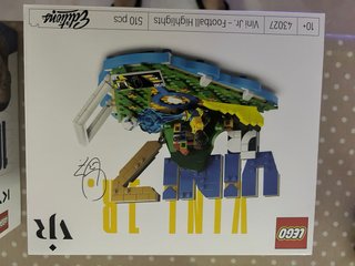 Lego Vinicius JR Edizione Speciale Non Aperta