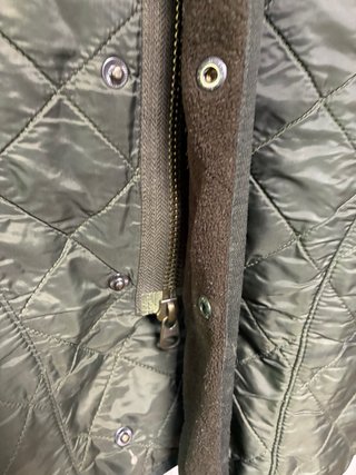 Barbour acolchado polar verde