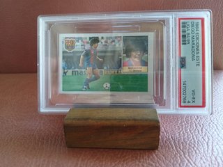 Carta collezionabile Diego Maradona 1984 Ediciones Este