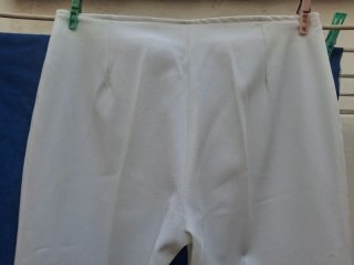 Pantalón mujer T38 blanco. Medidas en descripción