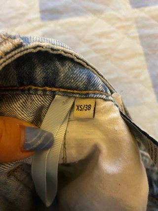 Pantaloncini jeans Eclipse strappati