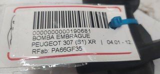 BOMBA EMBRAGUE PEUGEOT 307 (S1) XR