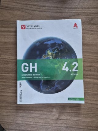 2 Libros GH 4.1 y GH 4.2, Geografía e historia