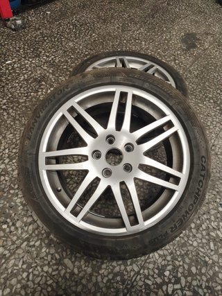 Llantas Originales Audi R17 con cubiertas como new
