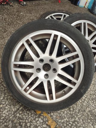 Llantas Originales Audi R17 con cubiertas como new