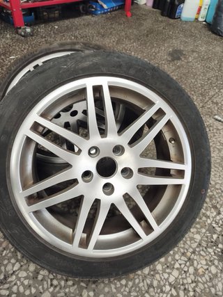 Llantas Originales Audi R17 con cubiertas como new