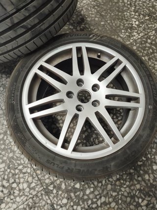 Llantas Originales Audi R17 con cubiertas como new