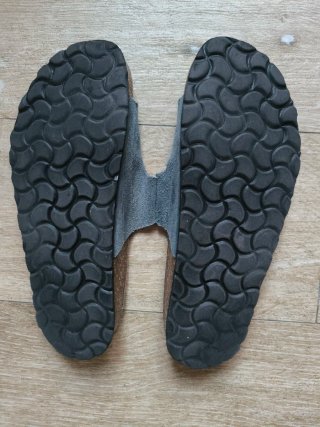 Sandalias Suecos Gris Talla 38