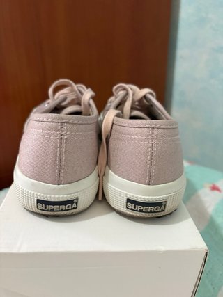 Superga rosa glitter donna