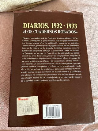 Diarios, 1932-1933. Los cuadernos robados (Span...