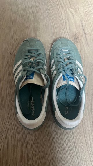 Zapatillas Adidas Gazelle Verde Agua