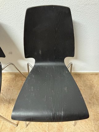 Sillas Apilables Ikea Vilmar Madera y Metal