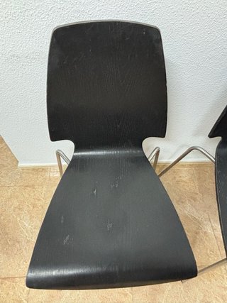 Sillas Apilables Ikea Vilmar Madera y Metal