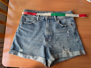 Shorts vaqueros Stradivarius azules