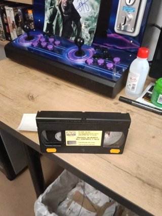 Pelí VHS Drácula VIDEO CLUB