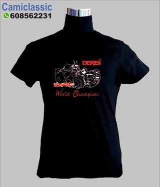DERBI CAMISETAS TODOS LOS MODELOS