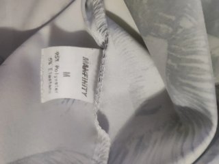 Camisa Estampada Palmeras Manga Corta Hombre
