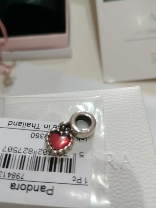 Pandora Charm Corazón Rojo
