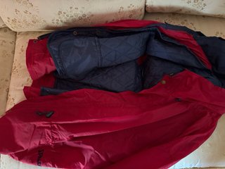 Giaccone Spalding Rosso Vintage