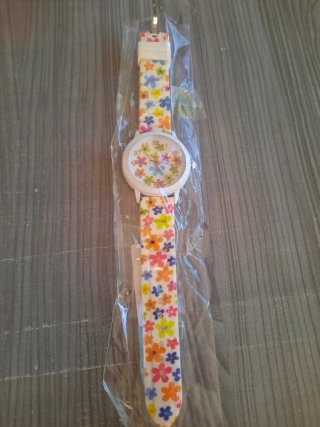 Reloj Mujer Flores Multicolor
